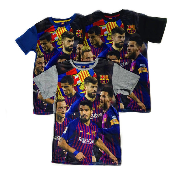 FC Barcelona mintás pólók (134-164) - BabyBoom - Baba- és gyermekdivat webáruház