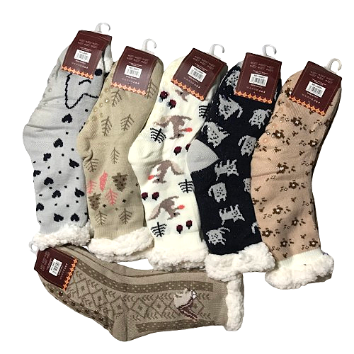 Felnőtt bundás zokni (35-42)