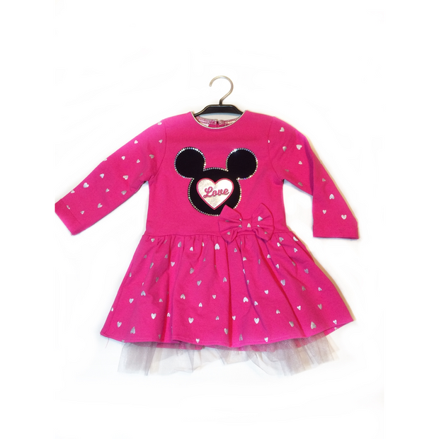 Minnie mintás ruha (86-122) - BabyBoom - Baba- és gyermekdivat webáruház